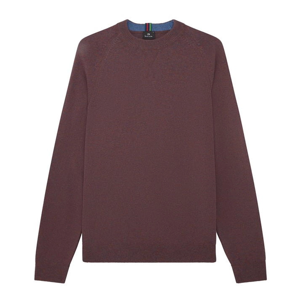 Paul Smith Crew Neck Knit Sweatshirt - Purple